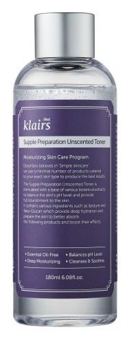 Supple Preparation Unscented Toner 180 ml