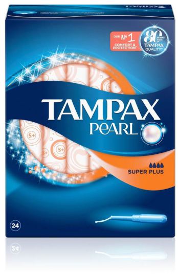 Pearl Super Plus Tampon 24 units