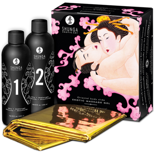 Oriental Body-to-Body Erotic Massage Gel Strawberries With Cava