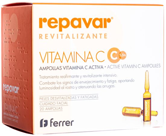 Ampollas Revitalizante con Vitamina C 20 Unidades