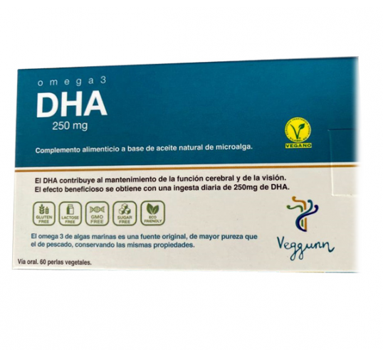 Omega 3 DHA 250 mg 60 Softgels