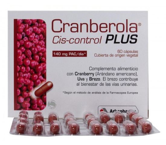 Cranberola Cis Control Plus 140Mg 60 Capsules