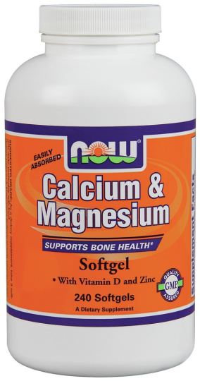 Calcium & Magnesium 240 Softgels