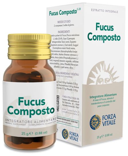 Compost Fucus 25Gr.comprimidos Obesity