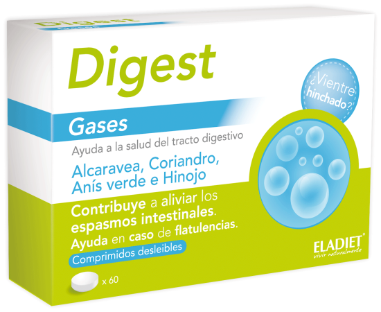 Digest Gases 60 Tablets