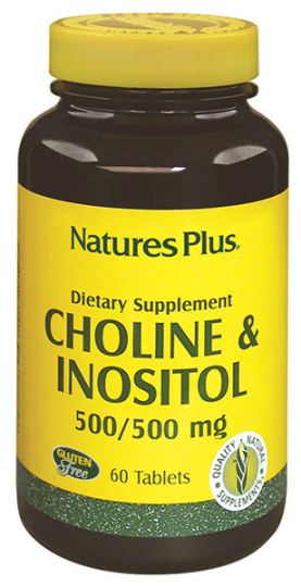 Choline + Inositol 500mg. 60 Pearls