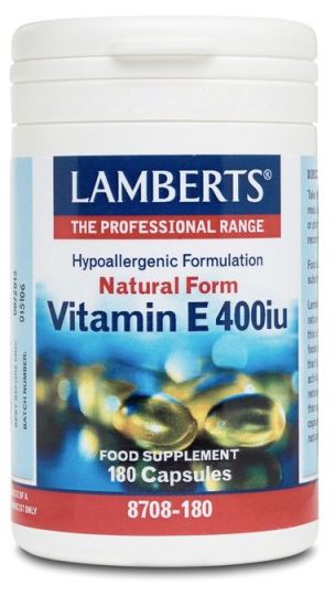 Vitamin E 400IU 180Cap.