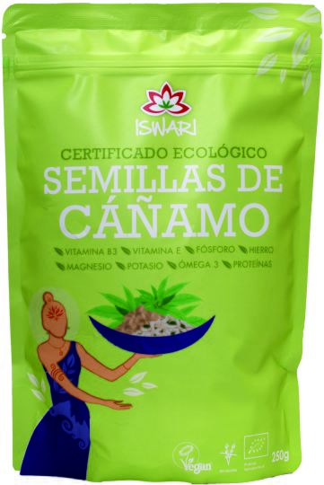 Organic Hemp Seeds 250g