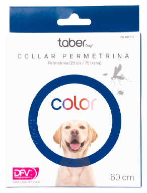 Taberdog collar permetrina 60cm